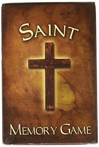 Book Cover Adult Kid Sunday School Church Catholic Saint Pair Matching Fun Memory Card Game