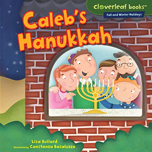 Book Cover Caleb's Hanukkah (Cloverleaf Books ™ — Fall and Winter Holidays)