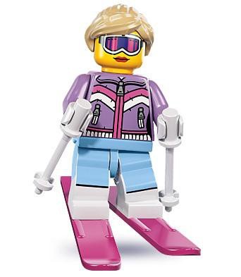Book Cover LEGO Minifigures Series 8 - Downhill Skier