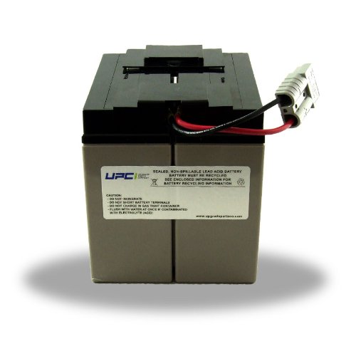 Book Cover RBC7-UPC Replacement Battery for APC Smart-UPS 1500, 1400, SUA1500, SUA750XL, SUA1000XL, SU1400NET, SU1000XLNET