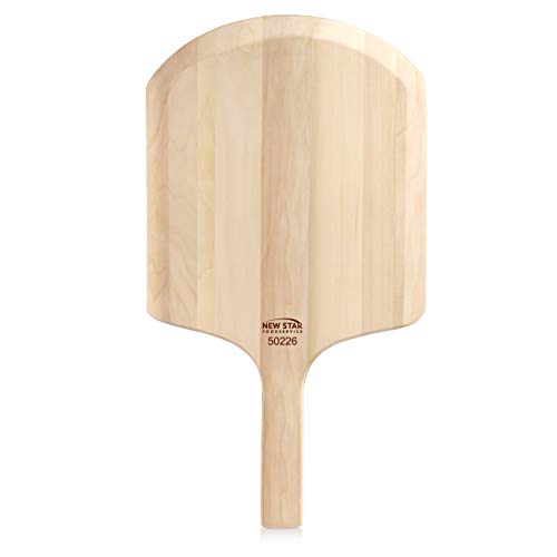 Book Cover New Star Foodservice Wooden Pizza Peel, 12
