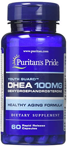 Book Cover Puritans Pride DHEA* 100 Mg,Healthy Aging Formula, 60 Count