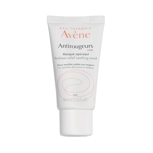 Book Cover Eau Thermale Avene Antirougeurs CALM Soothing Repair Mask, Soothes Redness Prone Skin, Tinted Green, Hypoallergenic, 1.6 Fl Oz (Pack of 1)