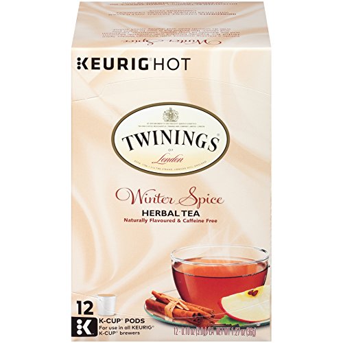 Book Cover Twinings of London Winter Spice Tea K-Cups for Keurig, 12 Count