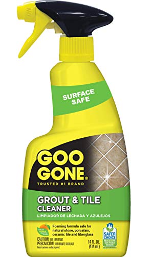 Book Cover Goo Gone Grout & Tile Cleaner - Stain Remover - 14 Fl. Oz.