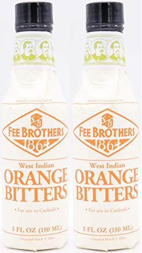 Book Cover Fee Brothers West Indian Orange Cocktail Bitters - 2 Pack