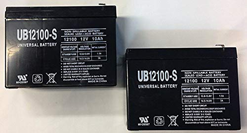 Book Cover Universal Power Group New 12V 10AH Battery REPL. Razor MX350 V1-8 - 2 Pack