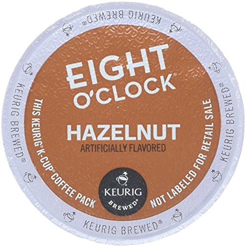 Book Cover 48 Count - Eight O'Clock Hazelnut Coffee k Cup For KEURIG Brewers