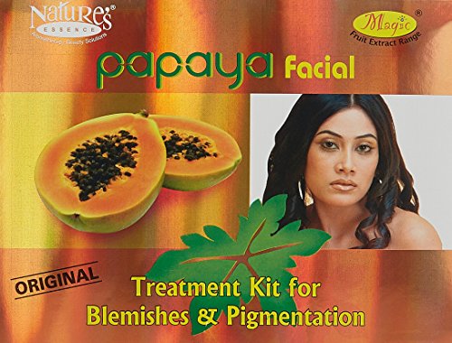 Book Cover Nature's Essence Papaya Facial Original Treatment Kit - Blemishes & Pigmentation - 425g