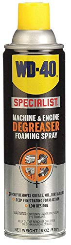 Book Cover WD-40 Specialist Machine & Engine Degreaser Foaming Spray, 18 OZ