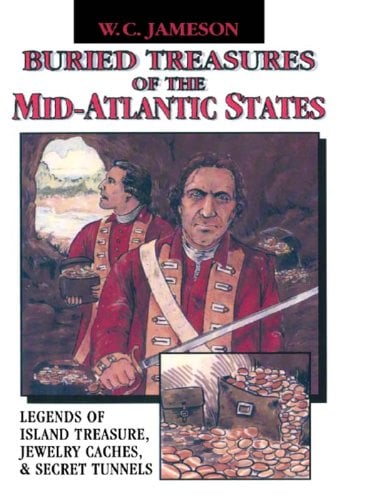 Book Cover Buried Treasures of the Mid-Atlantic States