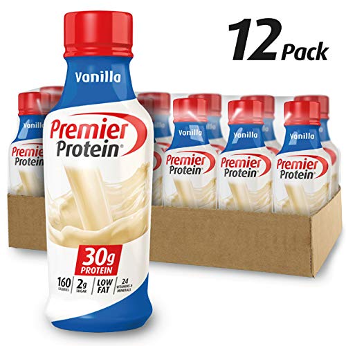 Book Cover Premier Protein 30g Protein Shake, Vanilla, 14 oz bottle, 12 Count