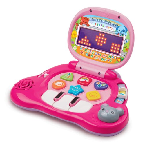 Book Cover VTech Baby's Light-Up Laptop, Pink