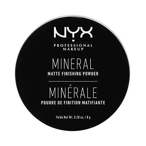 Book Cover NYX PROFESSIONAL MAKEUP Mineral Matte Finishing Powder, Loose Setting Powder - Light/Medium