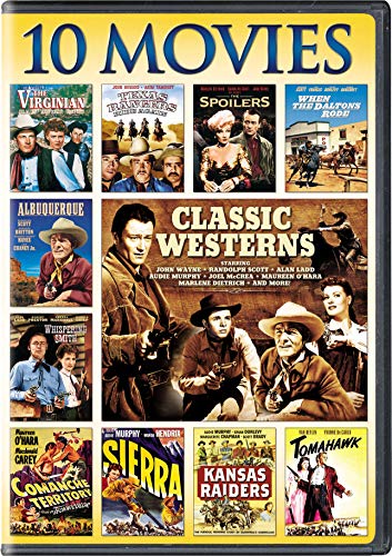 Book Cover Classic Westerns: 10 Movie Collection