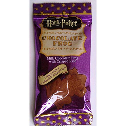 Book Cover Harry Potter Milk Chocolate Frog with Collectible Wizard Trading Card - 6 Pack