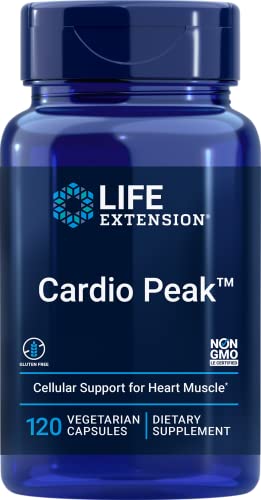 Book Cover Life Extension - Cardio Peak with Standardized Arjuna & Hawthorn - 120 Vcaps (Pack of 2)