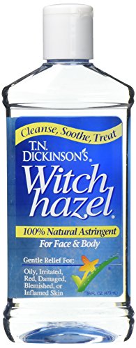Book Cover T.N. Dickinson's Astringent, 100% Natural, Witch Hazel 16 fl oz (473 ml) (2 Pack)