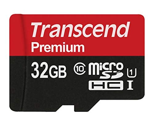 Book Cover Transcend 32GB microSDXC/SDHC Class 10 UHS-I 600X (Ultimate) Memory Card with Adapter