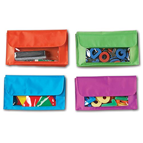 Book Cover Learning Resources Magnetic Storage Pockets (Set of 4)