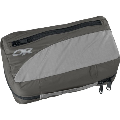 Book Cover Outdoor Research Backcountry Organizer - Zip Closure with Multiple Pockets, Pewter/Alloy