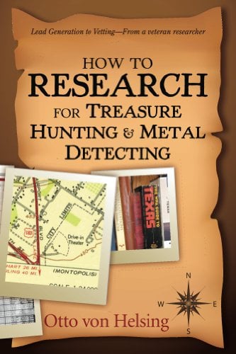 Book Cover How to Research for Treasure Hunting and Metal Detecting
