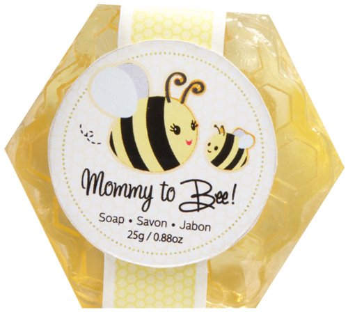 Book Cover Kate Aspen Honey Scented Honeycomb Soap, Mommy to Bee, 1 Count