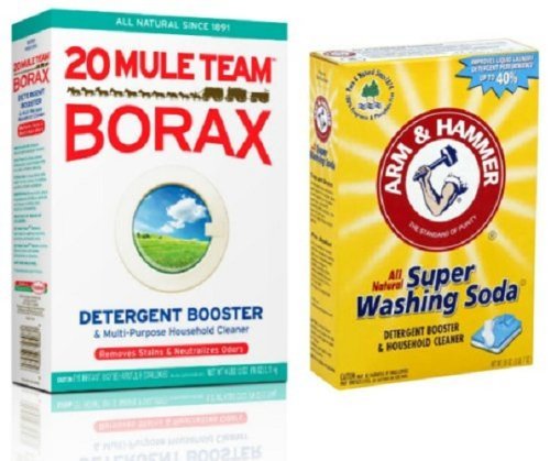 Book Cover Mule Team Borax and Arm & Hammer Super Washing Soda Variety Pack