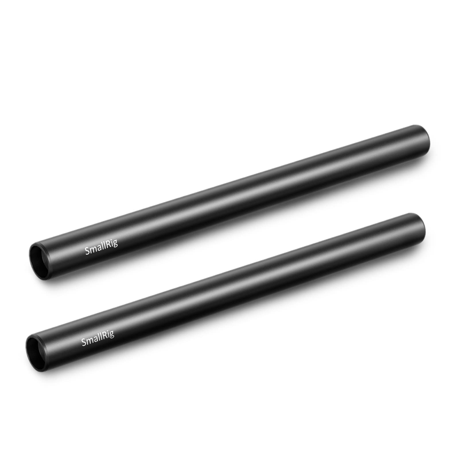 Book Cover SMALLRIG 12 Inches (30 cm) Aluminum Alloy 15mm Rod with M12 Female Thread, Pack of 2 – 1053 12