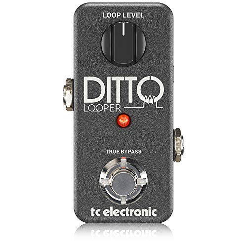 Book Cover TC Electronic DITTO LOOPER Highly Intuitive Looper Pedal with 5 Minutes of Looping Time, Analog-Dry-Through and True Bypass