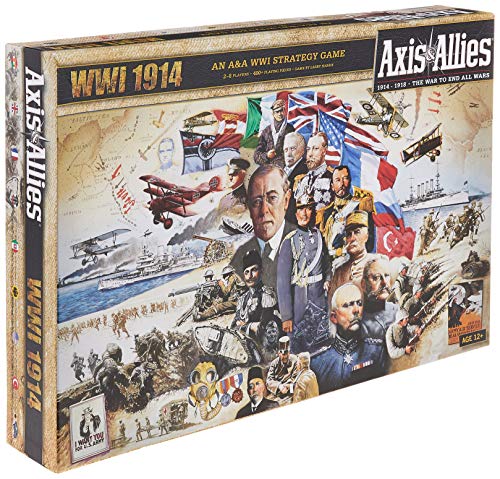Book Cover Axis and Allies 1914 World War I Board Game