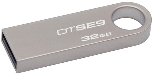 Book Cover Kingston Digital DataTraveler SE9 32GB USB 2.0 Flash Drive (DTSE9H/32GBZ)