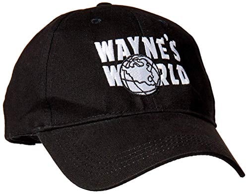 Book Cover Wayne's World Hat costume Waynes World cap embroidered baseball cap version