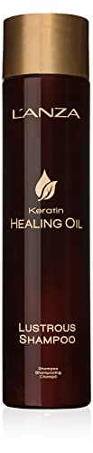 Book Cover L'ANZA Keratin Healing Oil Lustrous Shampoo for Damaged Hair, Nourishes, Repairs, and Boosts Hair Shine and Strength for a Perfect Silky Look, Sulfate-free, Paraben-free, Gluten-free (10.1 Fl Oz)