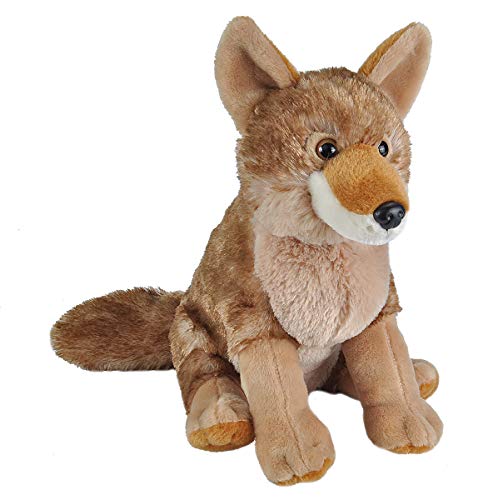 Book Cover Wild Republic Coyote Plush, Stuffed Animal, Plush Toy, Gifts for Kids, Cuddlekins 12 Inches