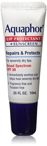 Book Cover Aquaphor Lip Protectant Plus Sunscreen SPF 30 0.35 Ounce (Pack of 3)