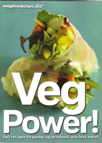 Book Cover WEIGHT WATCHERS 360 Points Plus Program Plan Veg Power Vegetable Cookbook