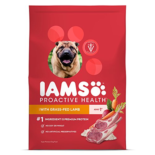 Book Cover IAMS Proactive Health Dry Dog Food, Lamb & Rice, 6 lbs. (Standard Packaging)