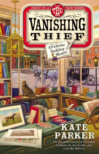 Book Cover The Vanishing Thief (A Victorian Bookshop Mystery Book 1)