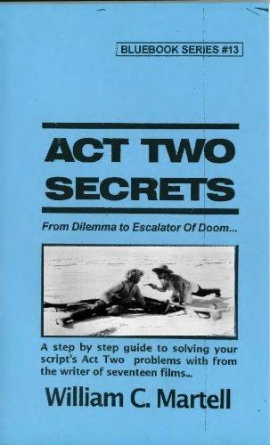 Book Cover Act Two Secrets (Screenwriting Blue Books Book 13)