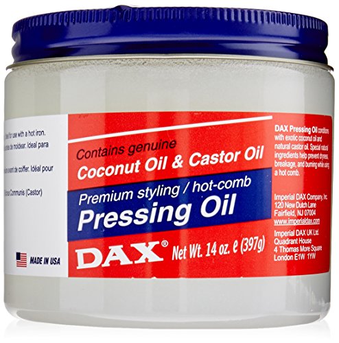 Book Cover Dax Pressing Oil for Hair, 14 Ounce