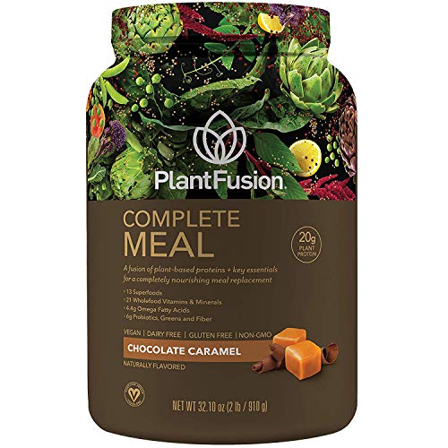 Book Cover PlantFusion Complete Meal All Plant Based Pea Protein Powder |Meal Replacement Shake , 31.75 Ounce