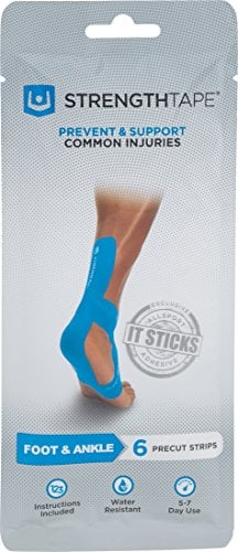 Book Cover StrengthTape Ankle/Foot Kinesiology Taping Kit