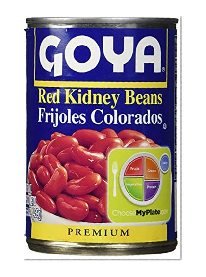 Book Cover Goya Red Kidney Beans Habichuelas Coloradas Premium- 15.5 Oz Cans (6 Pack)