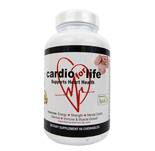 Book Cover CardioForLife by Health Guardian - 60 Chewable Tablets - Berry