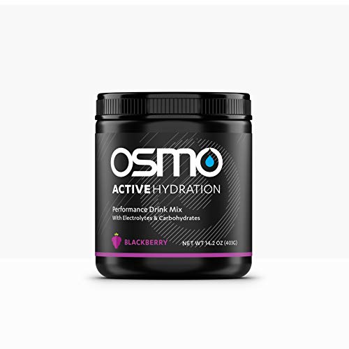 Book Cover OSMO Nutrition - Active Hydration - During-Exercise Hydration Powdered Drink Mix - Fastest Way to Rehydrate - Improves Power Output & Endurance - Blackberry - 40 Serving Tub