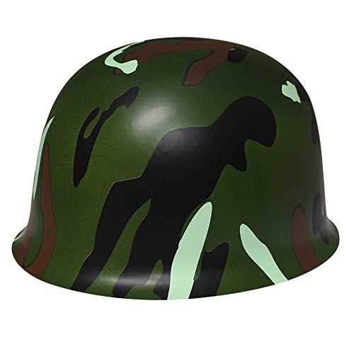 Book Cover Camouflage Novelty Helmet-12 Pack