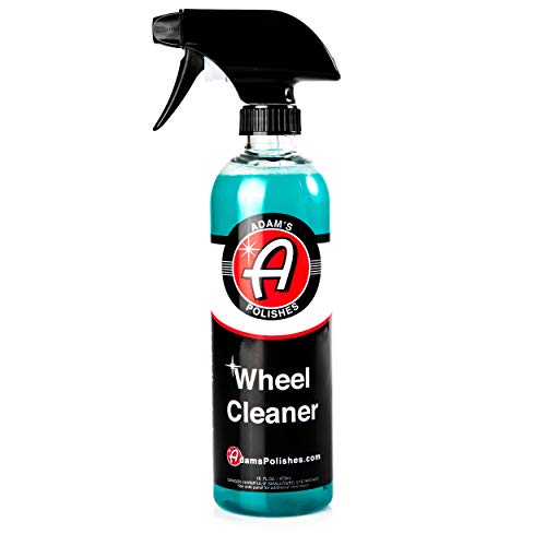 Book Cover Adam's Deep Wheel Cleaner 16oz - Tough on Brake Dust, Gentle On Wheels - Changes Color As It Works