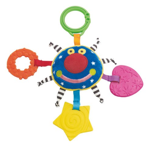 Book Cover Manhattan Toy Whoozit Orbit Teether Soft Activity and Travel Toy