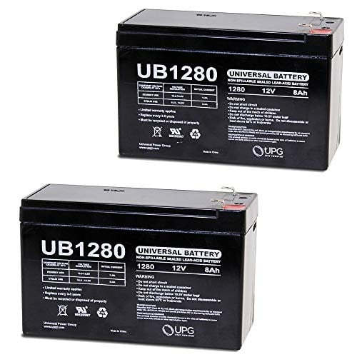 Book Cover Universal Power Group 12V 8Ah Razor Dune Buggy 25143511 Battery - 2 Pack (Battery Only - Reuse Existing Connector)